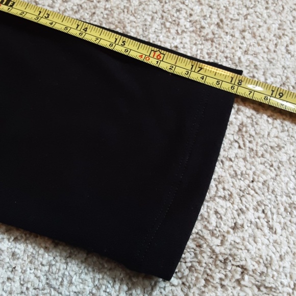 Coral Bay Black Holiday Top Gold Silk Poinsettias Beading 3/4 Sleeve Sz S - Picture 12 of 13